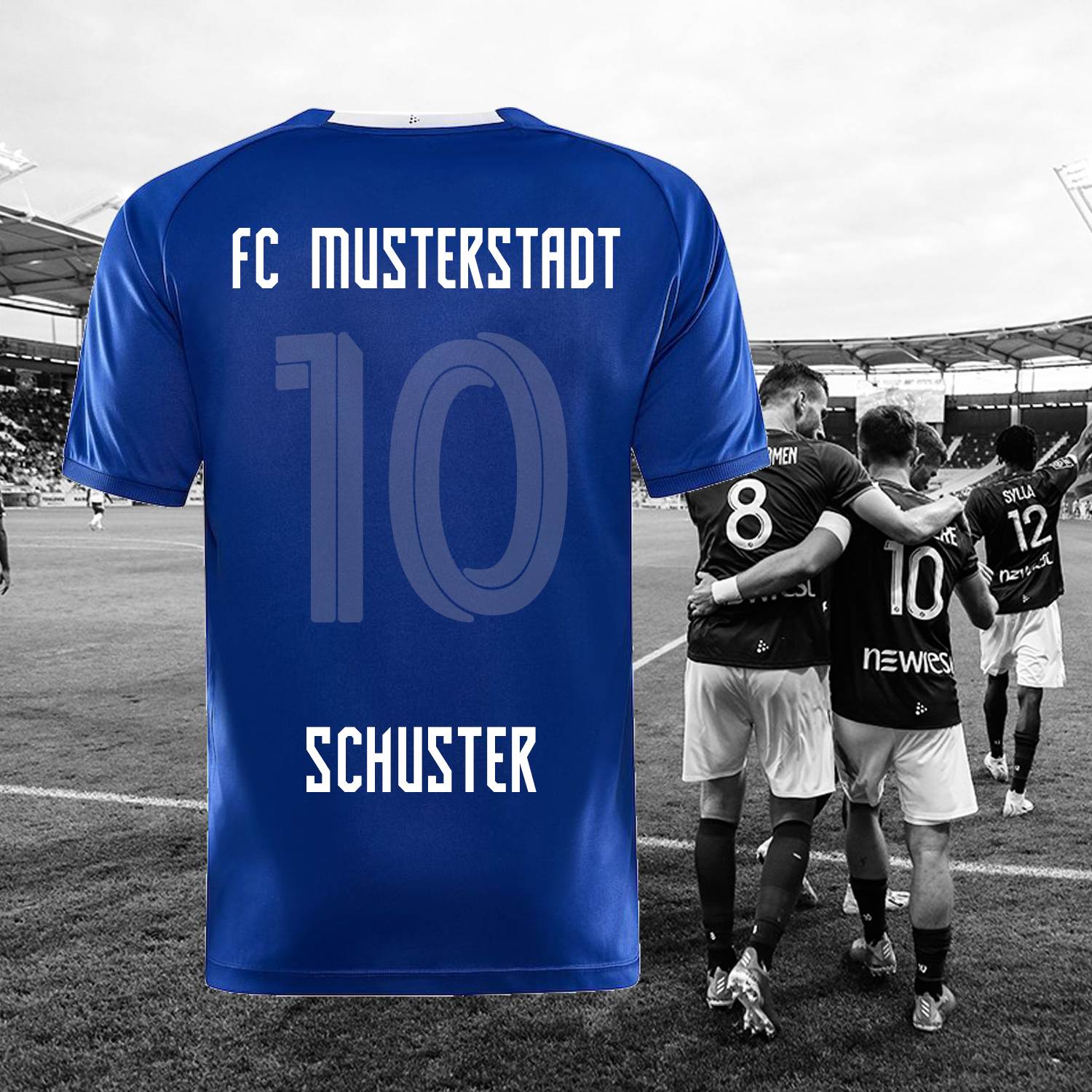 Team- & Spielernamen