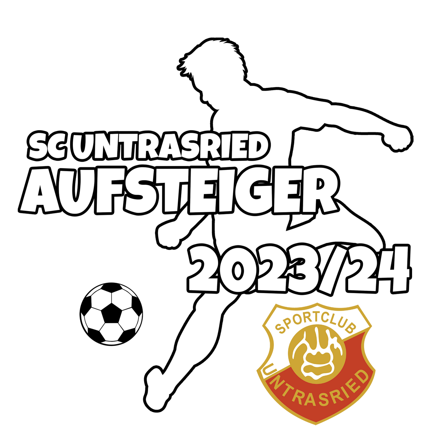 DTF Transfer "MEISTER / AUFSTIEG KICKER" druck-guru