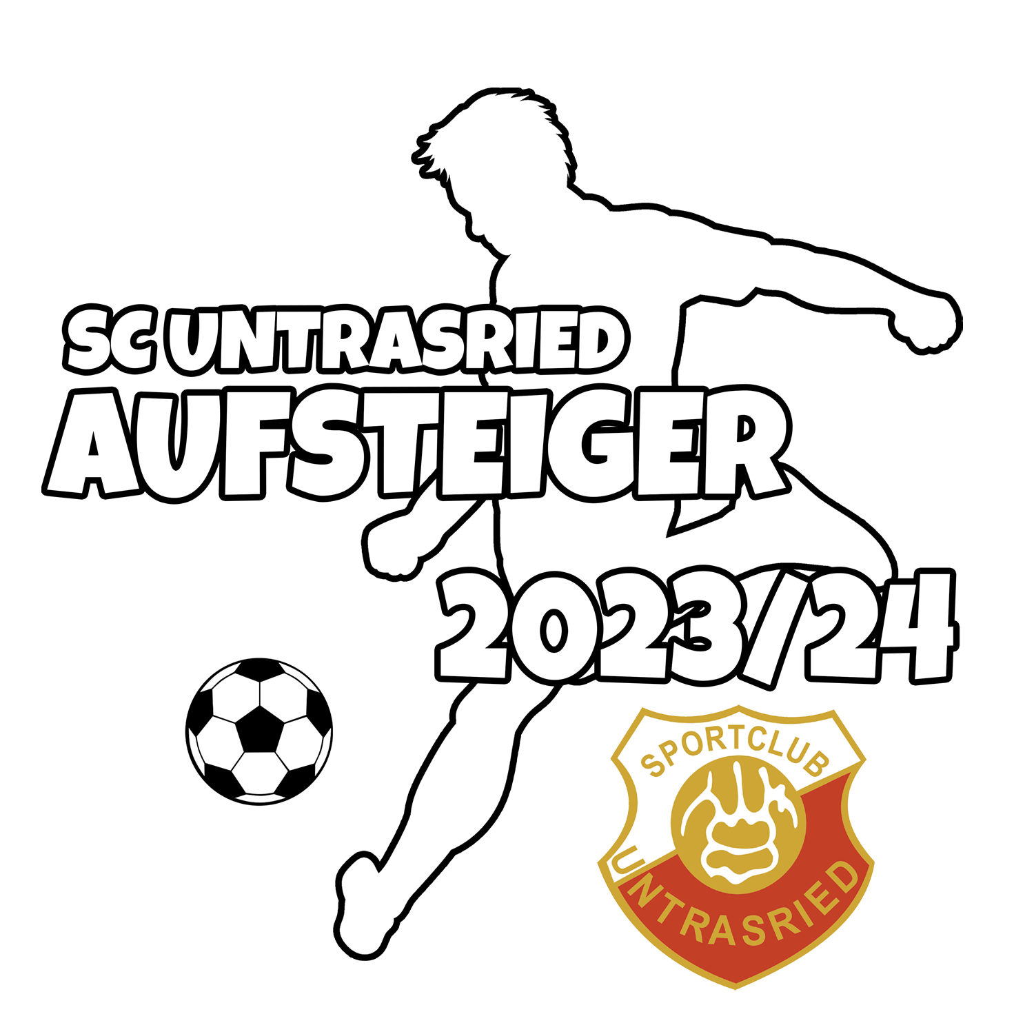 DTF Transfer "MEISTER / AUFSTIEG KICKER" druck-guru