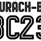 Nummernsatz "Aurach-Bi" druck-guru