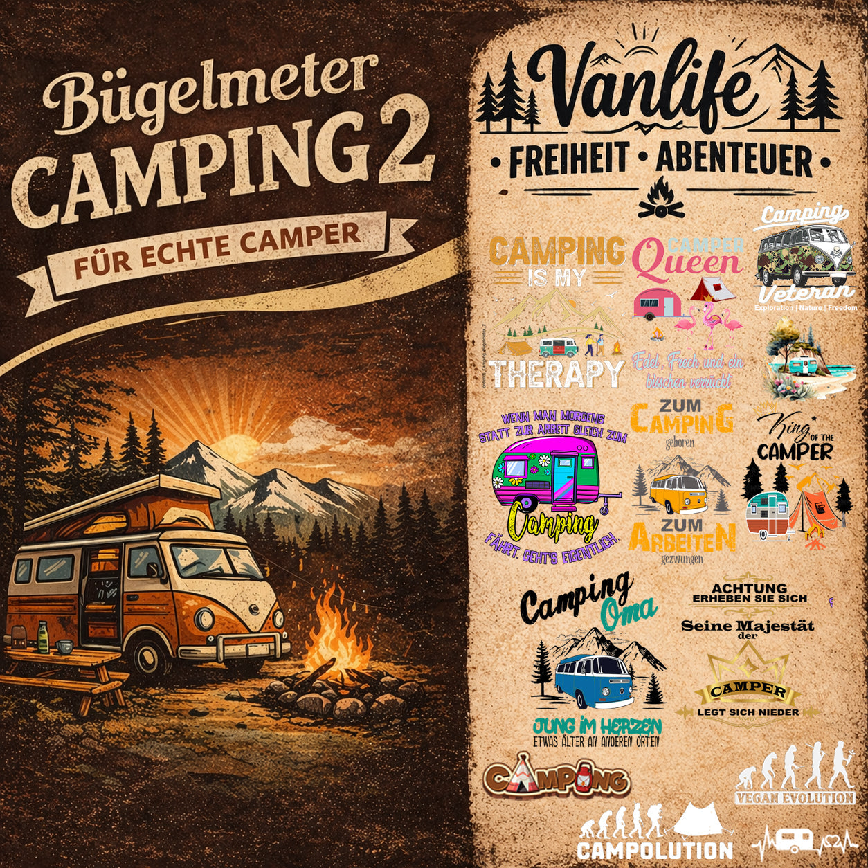 Camping-Bügelmeter III druck-guru