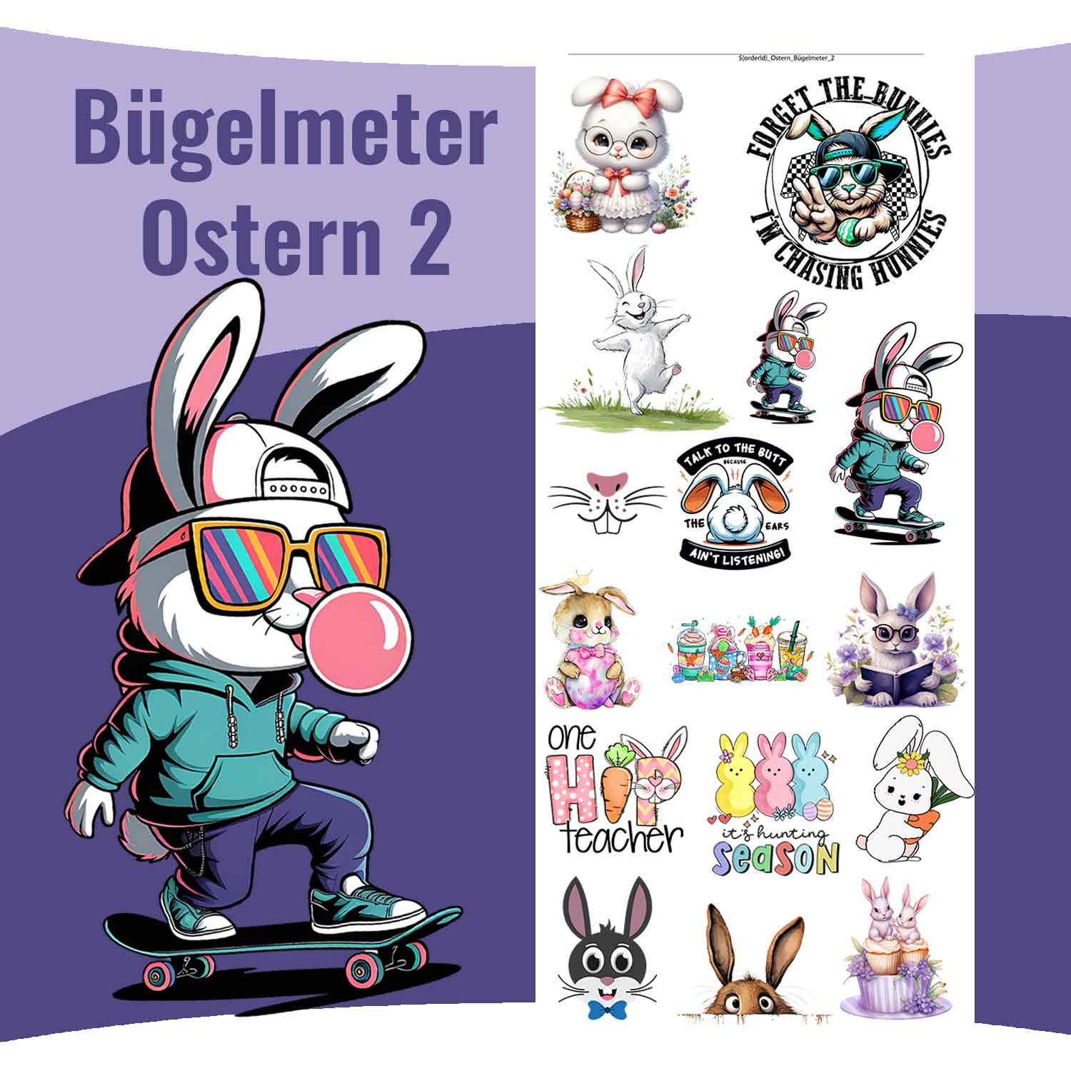 Ostern-Bügelmeter II