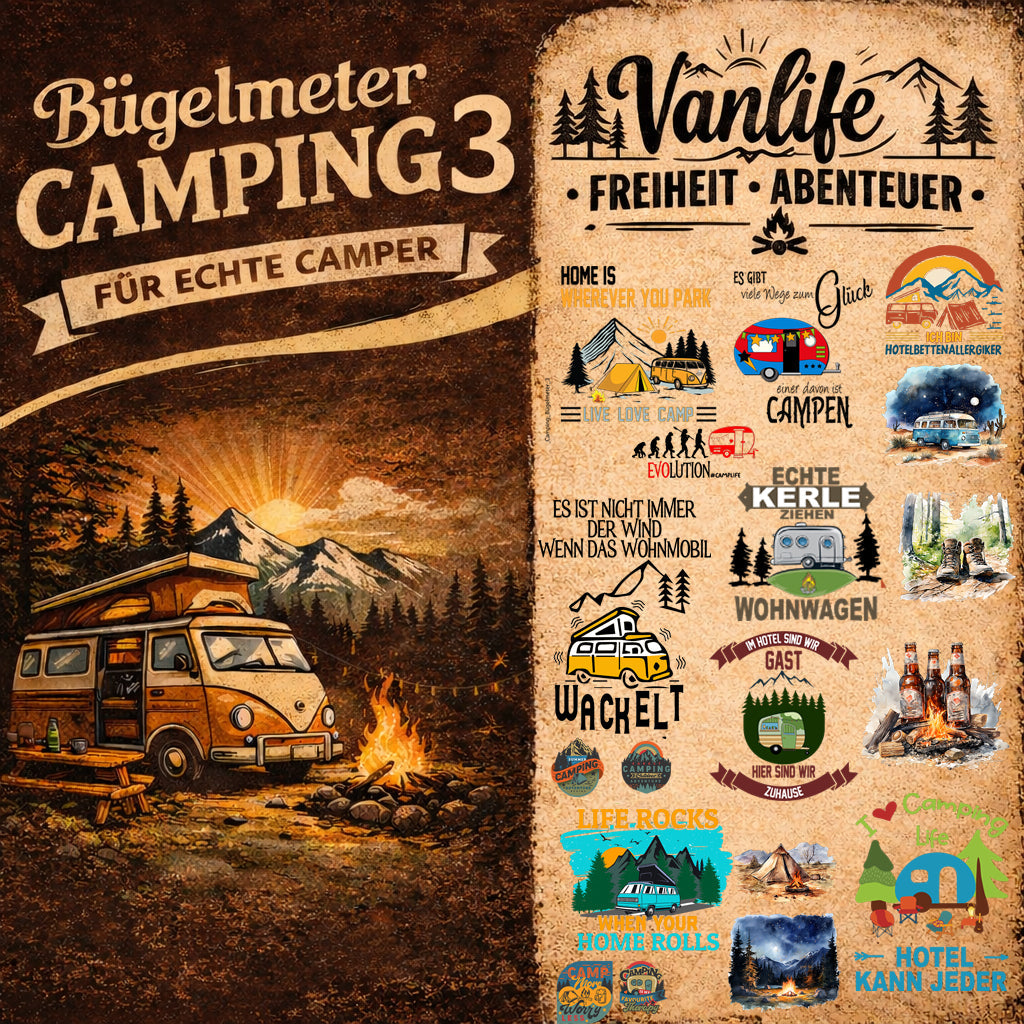 Camping-Bügelmeter IV druck-guru