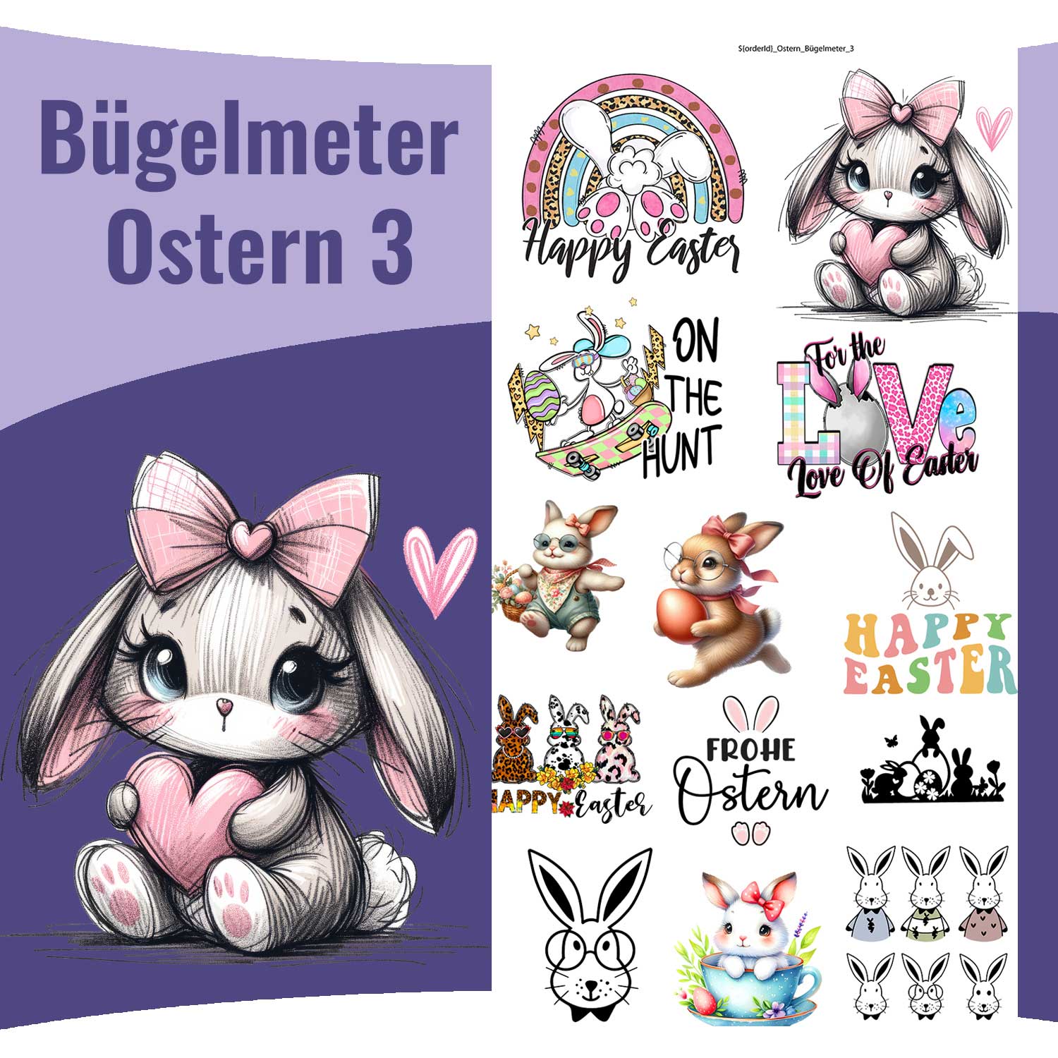 Ostern-Bügelmeter III