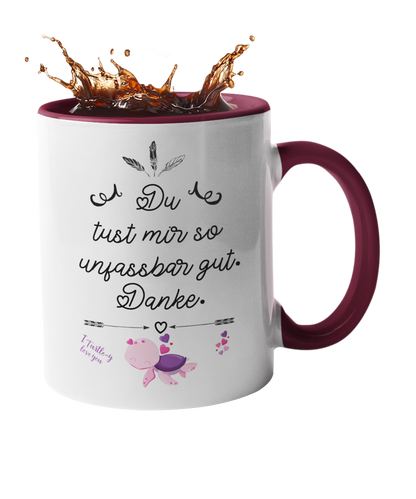 Tasse "Du tust mir gut" Handmade-Lifestyle