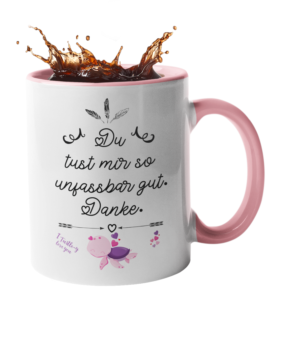 Tasse "Du tust mir gut" Handmade-Lifestyle