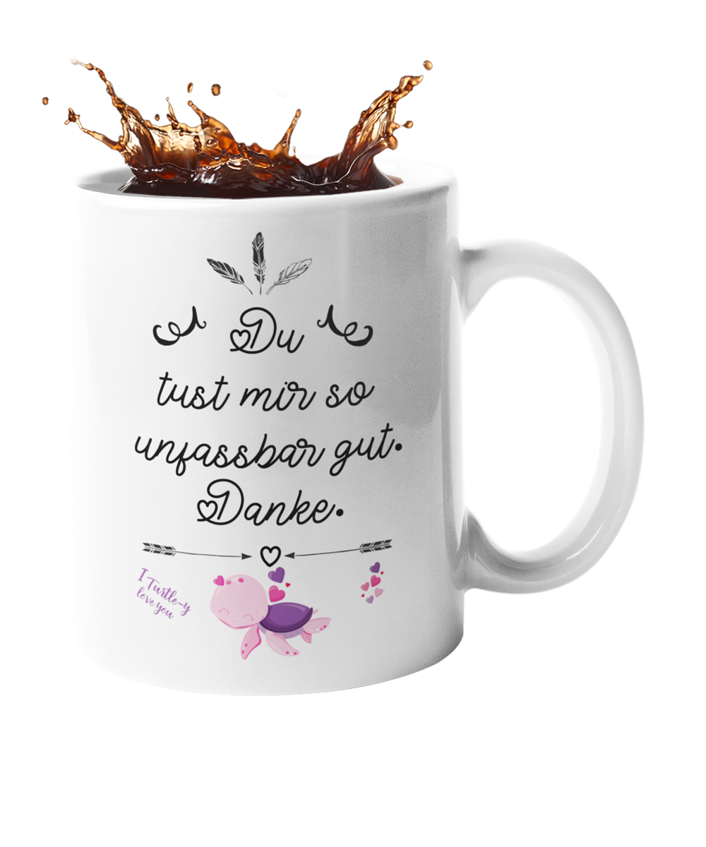 Tasse "Du tust mir gut" Handmade-Lifestyle