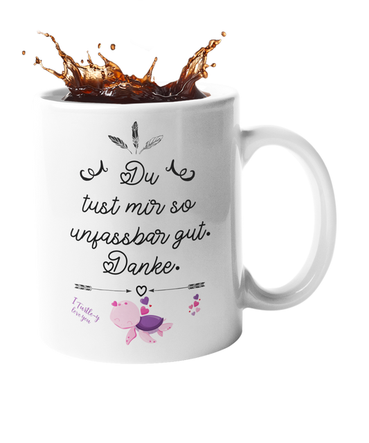 Tasse "Du tust mir gut" Handmade-Lifestyle