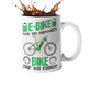 Tasse "E-Bike - Wie ein normales Bike nur viel cooler" Handmade-Lifestyle