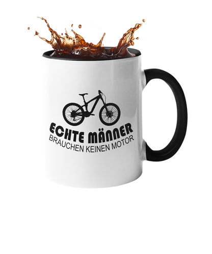 Tasse "Echte Männer brauchen keinen Motor" Handmade-Lifestyle