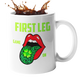Darts Tasse "First Leg" Handmade-Lifestyle