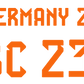 Nummernsatz "Germany 22" druck-guru