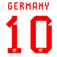 Nummernsatz "Germany" + Teamlogo druck-guru