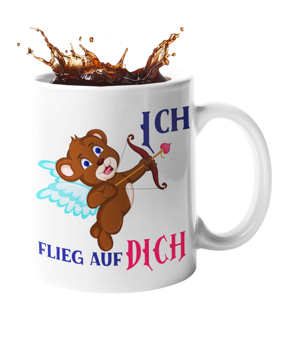 Tasse "Ich flieg auf dich" Handmade-Lifestyle