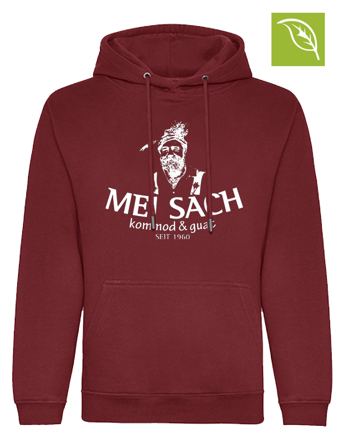 Bio Fair Hoodie "Mei Sach - Toni" Allgäu Häs