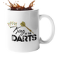 Darts Tasse "King of the Darts" Handmade-Lifestyle