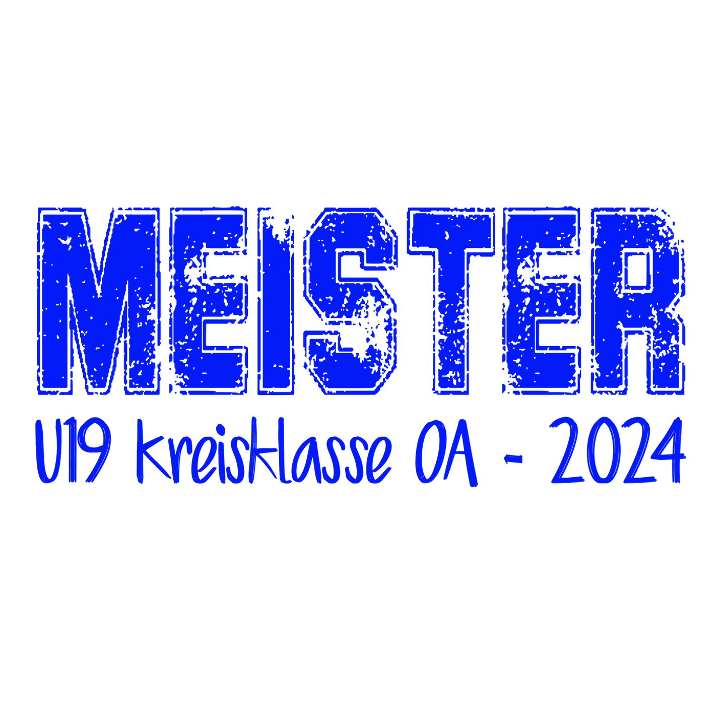 DTF Transfer "M E I S T E R" druck-guru