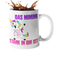 Einhorn Tasse mit Spruch "Mi mi mi" | Lustige Einhorn Geschenke Handmade-Lifestyle