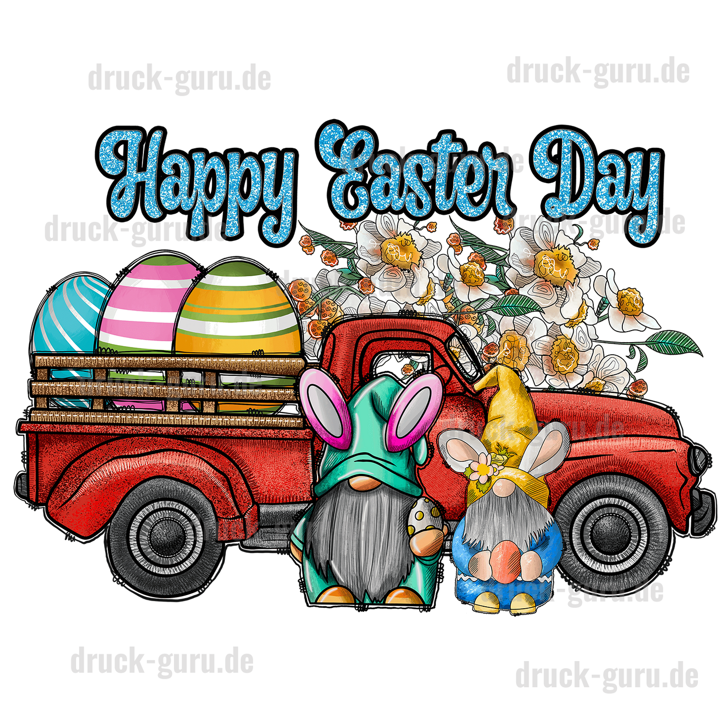 Bügelbild "Easter Day" druck-guru