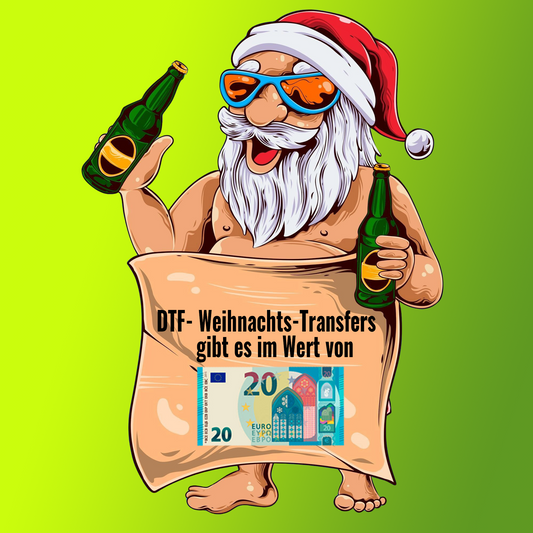 Nikolaus Bügelbild Mix druck-guru