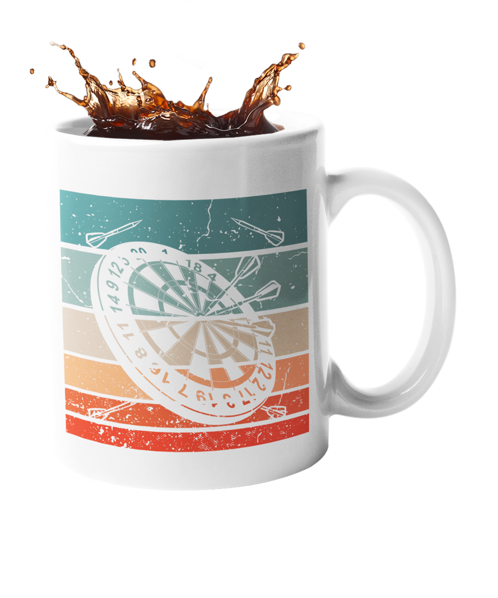 Darts Tasse "Retro Darts Handmade-Lifestyle