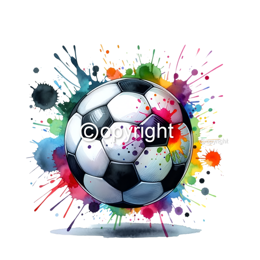 DTF Transfer EM 2024 "Color Ball" druck-guru