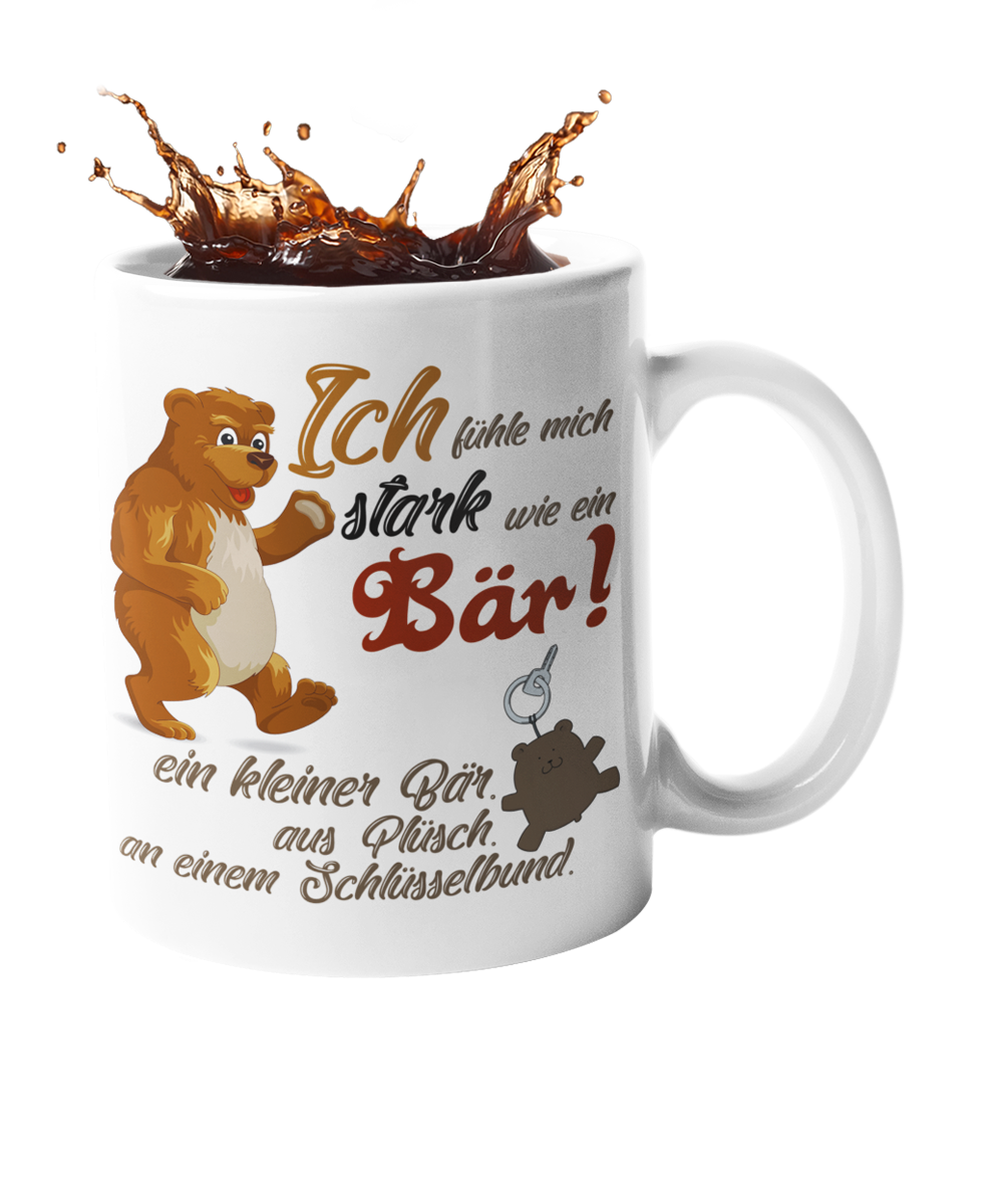 Tasse "Stark wie ein Bär" Handmade-Lifestyle