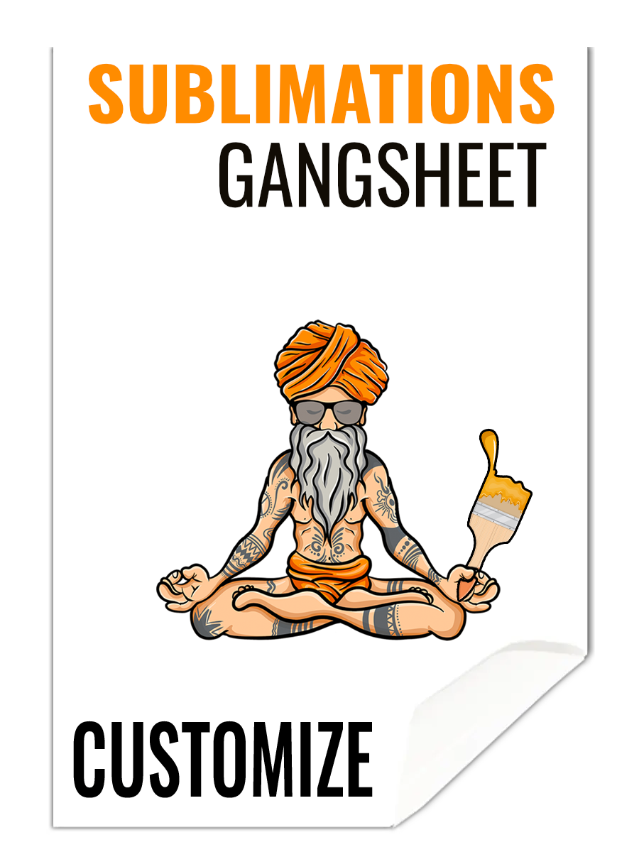 CUSTOM SUBLIMATION DTF GANG SHEET druck-guru