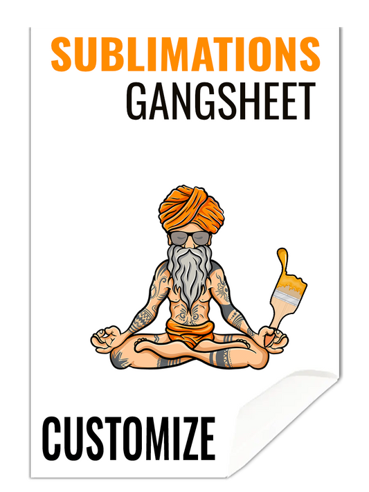 CUSTOM SUBLIMATION DTF GANG SHEET druck-guru