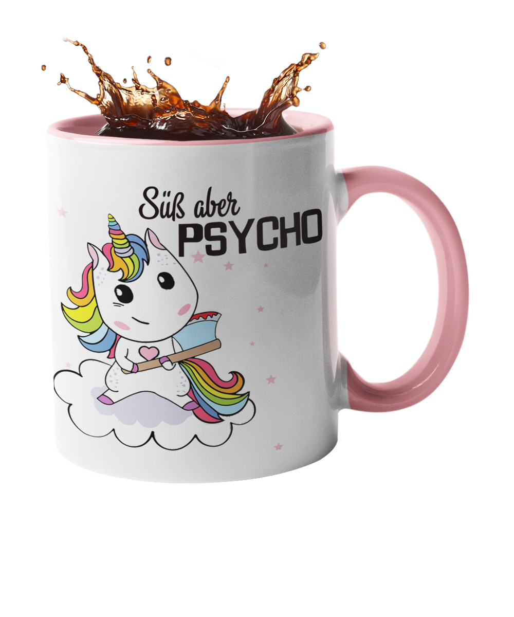 Tasse Einhorn mit Spruch