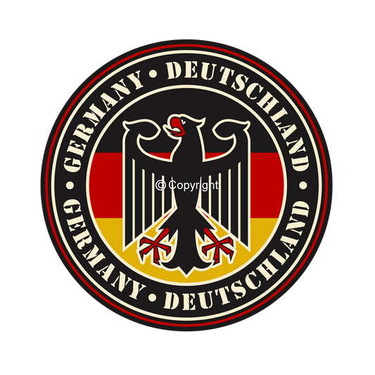 DTF Transfer EM 2024 "Germany Color Logo" druck-guru