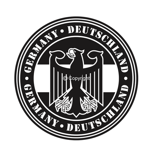 DTF Transfer EM 2024 "Germany Logo" druck-guru