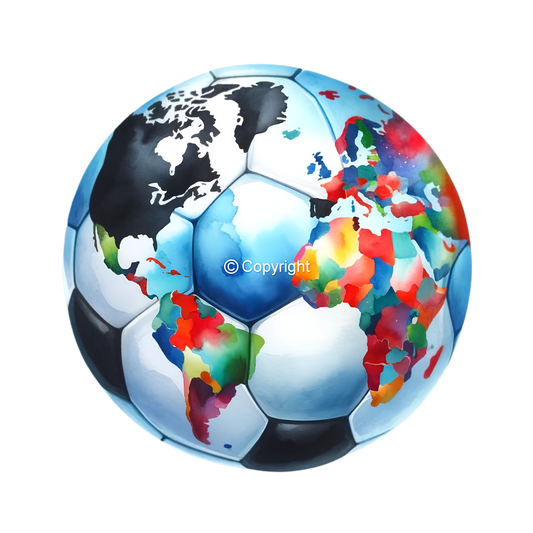 DTF Transfer EM 2024 "SOCCER BALL" druck-guru