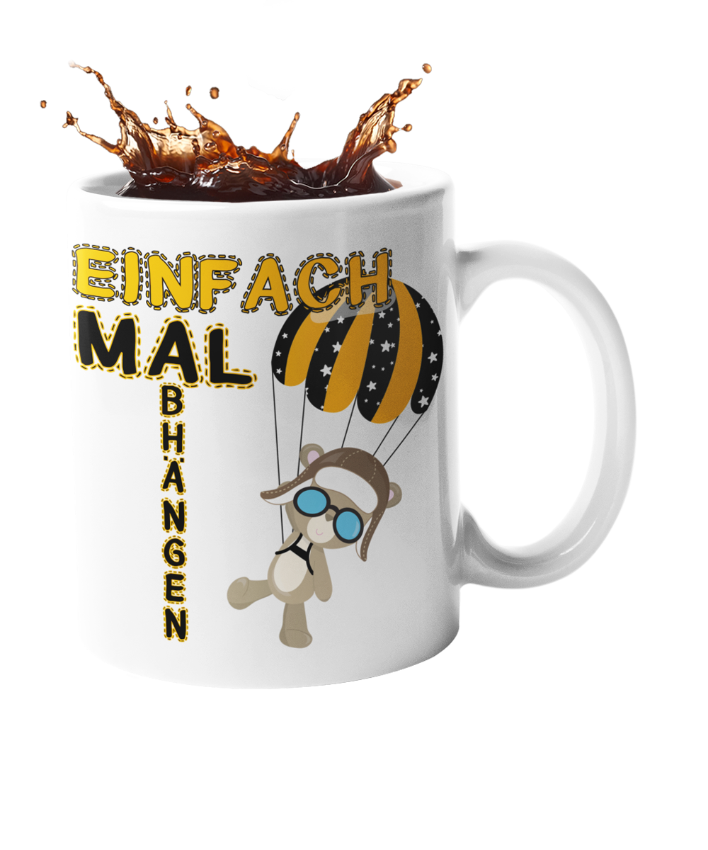 Tasse "Einfach mal abhängen" Handmade-Lifestyle