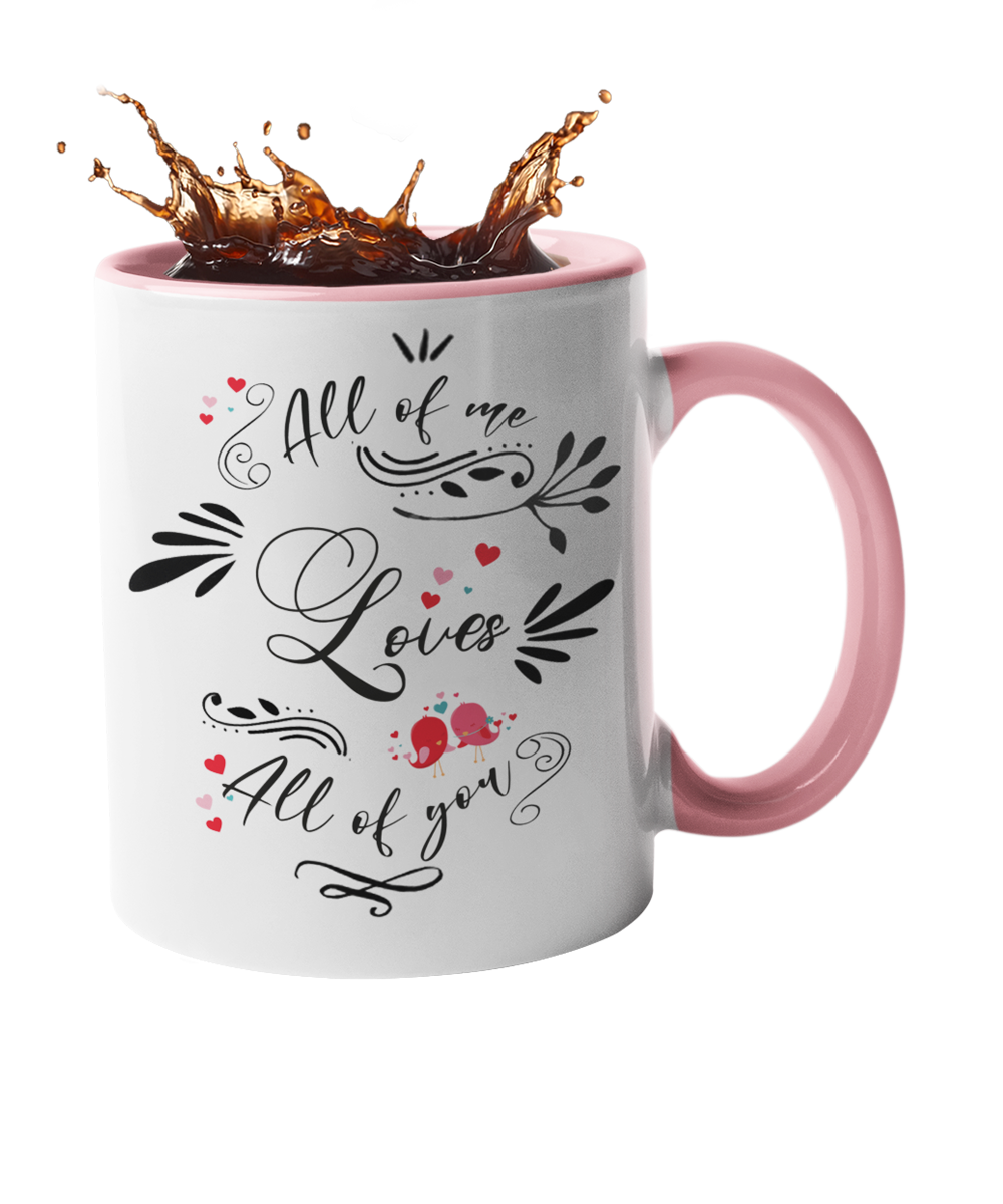 Tasse "All of me loves always you" Handmade-Lifestyle