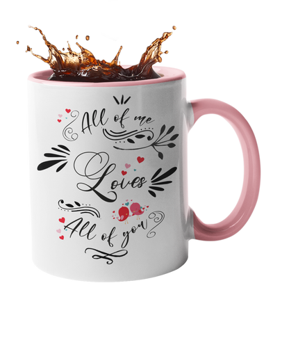 Tasse "All of me loves always you" Handmade-Lifestyle