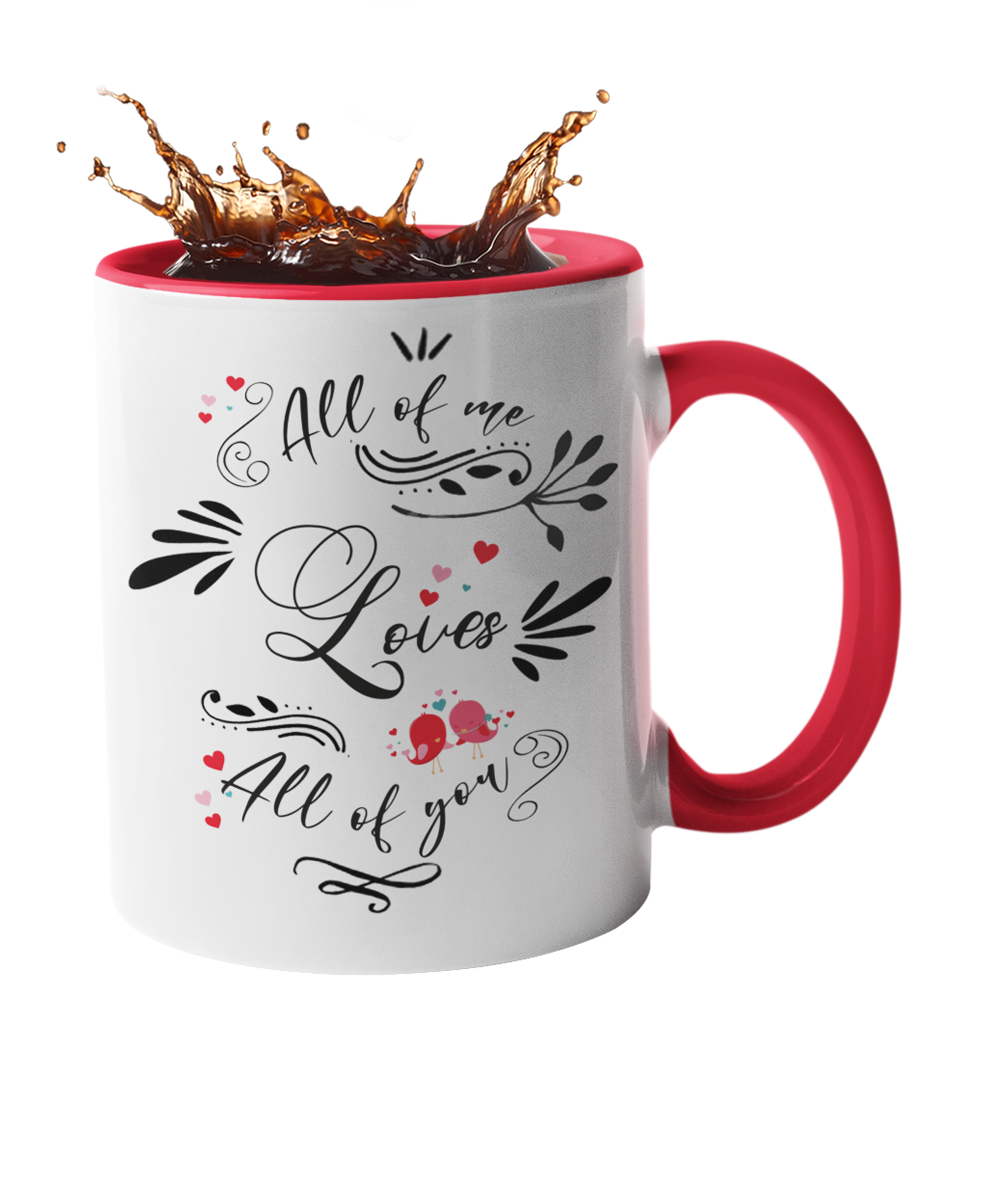 Tasse "All of me loves always you" Handmade-Lifestyle