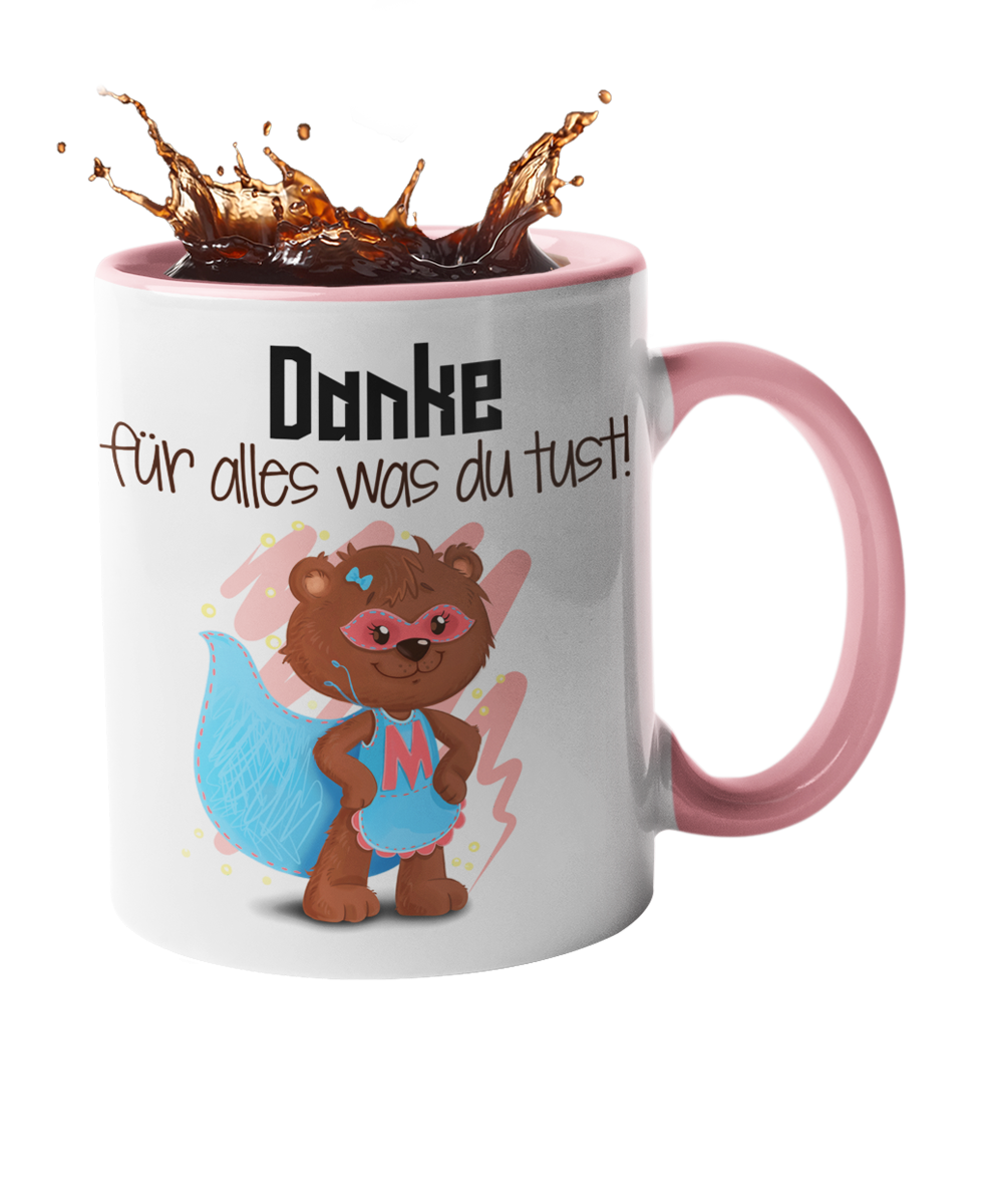 Tasse "Danke für alles was du tust" Handmade-Lifestyle