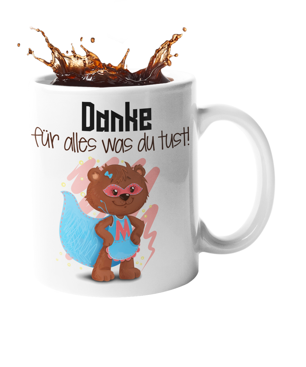 Tasse "Danke für alles was du tust" Handmade-Lifestyle