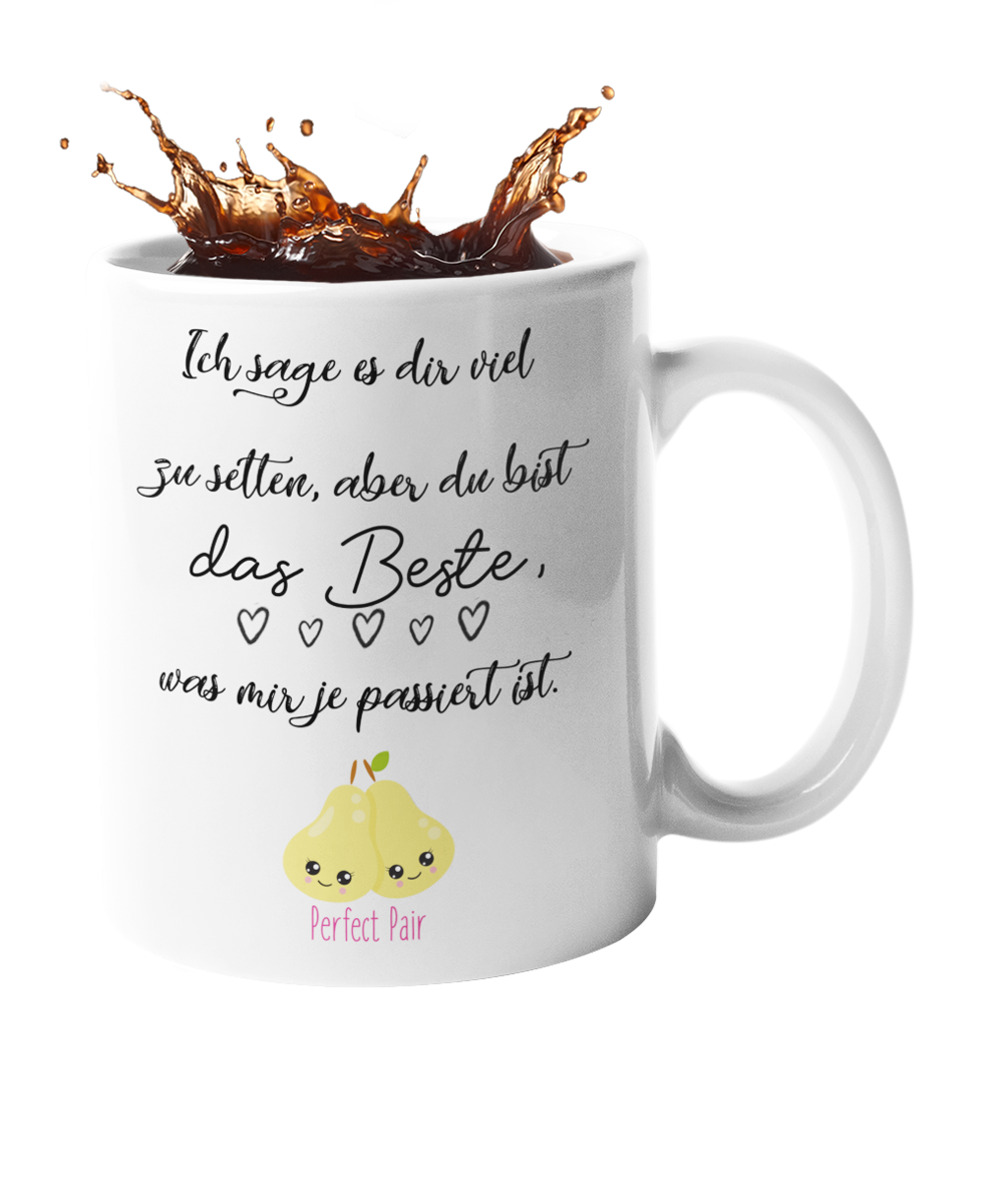 Tasse "Ich sage es dir viel zu selten" Handmade-Lifestyle