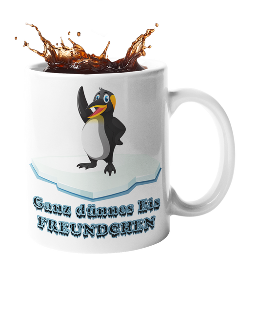 Tasse "Ganz dünnes Eis" Handmade-Lifestyle