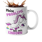 Tasse Einhorn mit Spruch "Meine Probleme" Handmade-Lifestyle