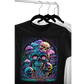 T-Shirt mit Skull und Pilzen druck-guru