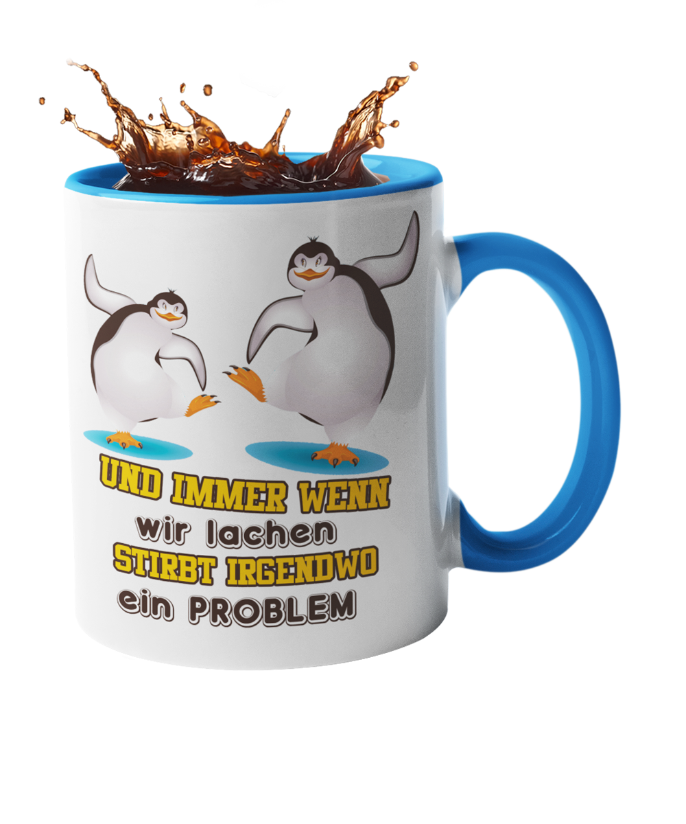 Tasse "Immer wenn wir lachen" Handmade-Lifestyle