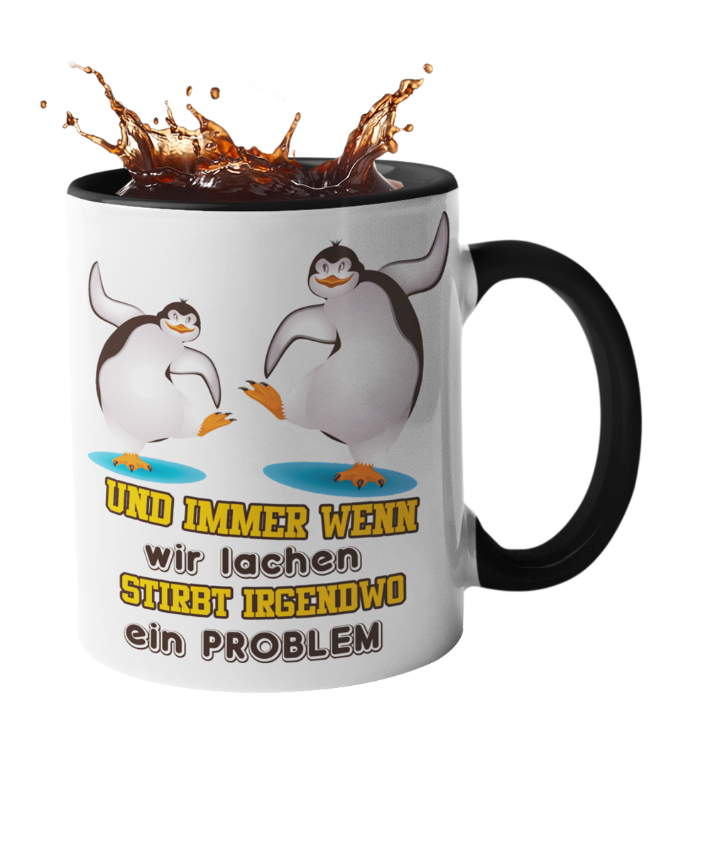 Tasse "Immer wenn wir lachen" Handmade-Lifestyle