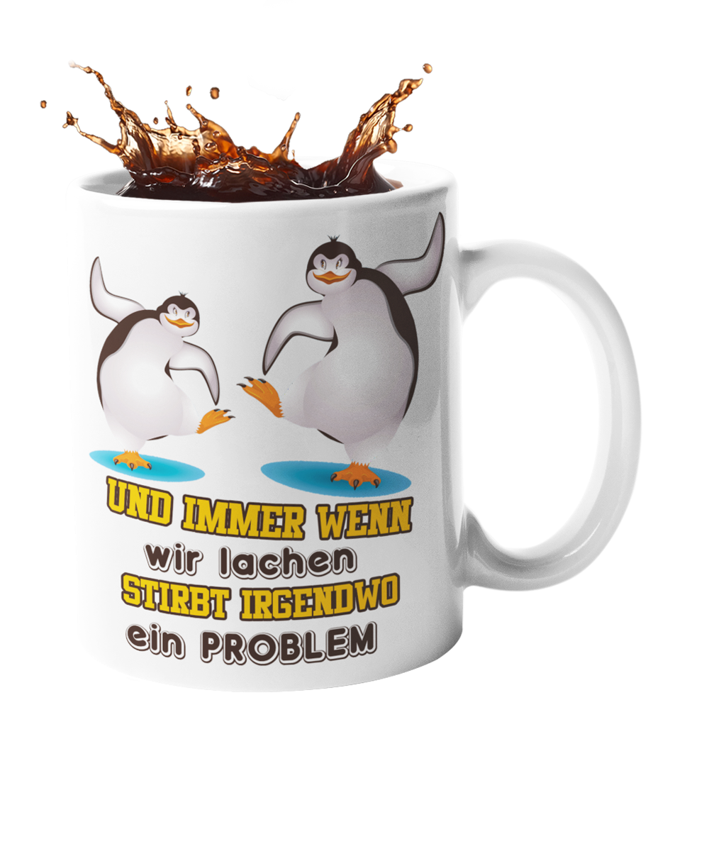 Tasse "Immer wenn wir lachen" Handmade-Lifestyle