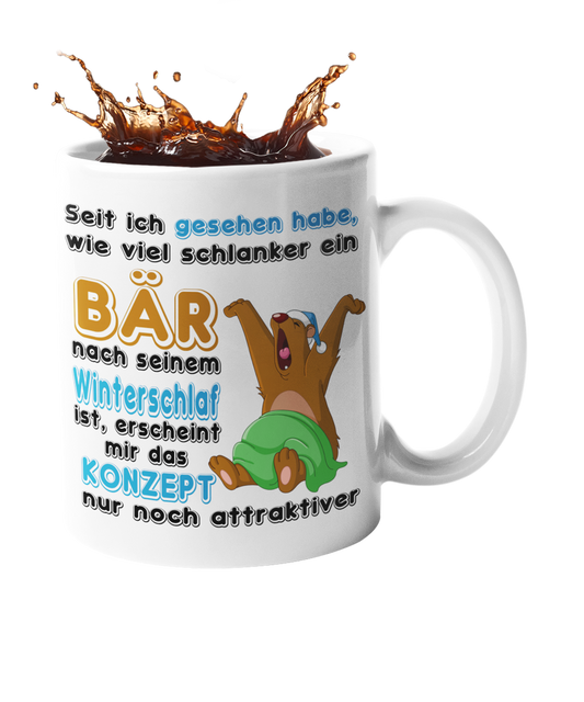 Tasse "Winterschlaf" Handmade-Lifestyle