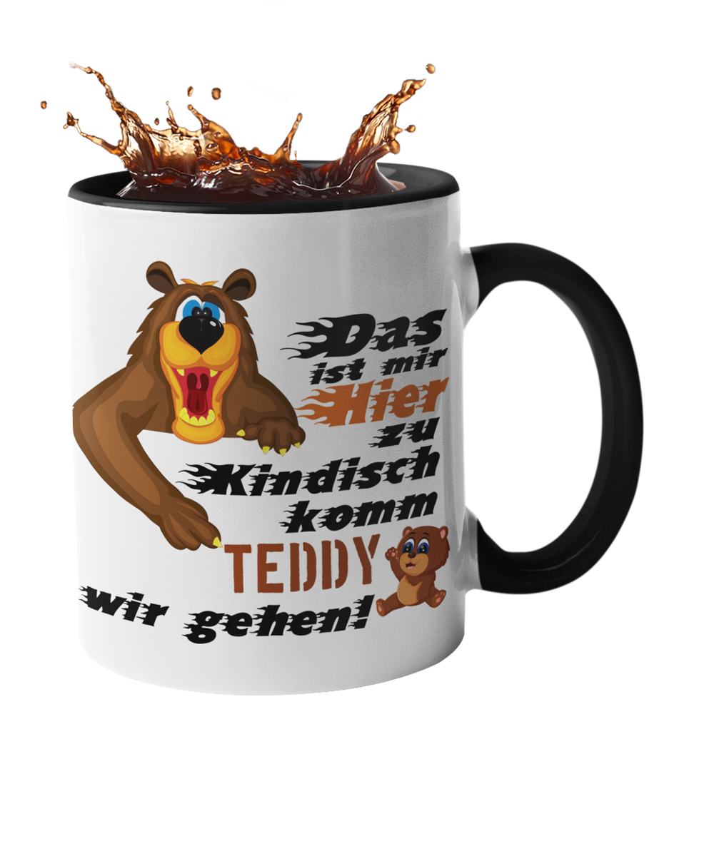 Tasse "Zu kindisch" Handmade-Lifestyle