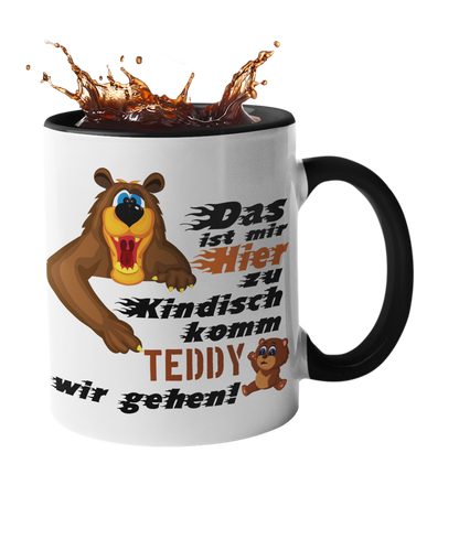 Tasse "Zu kindisch" Handmade-Lifestyle