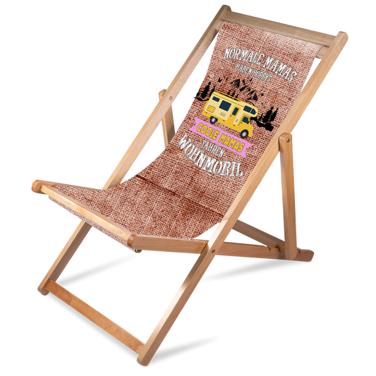 Liegestuhl Camping "Coole Mamas" Handmade-Lifestyle
